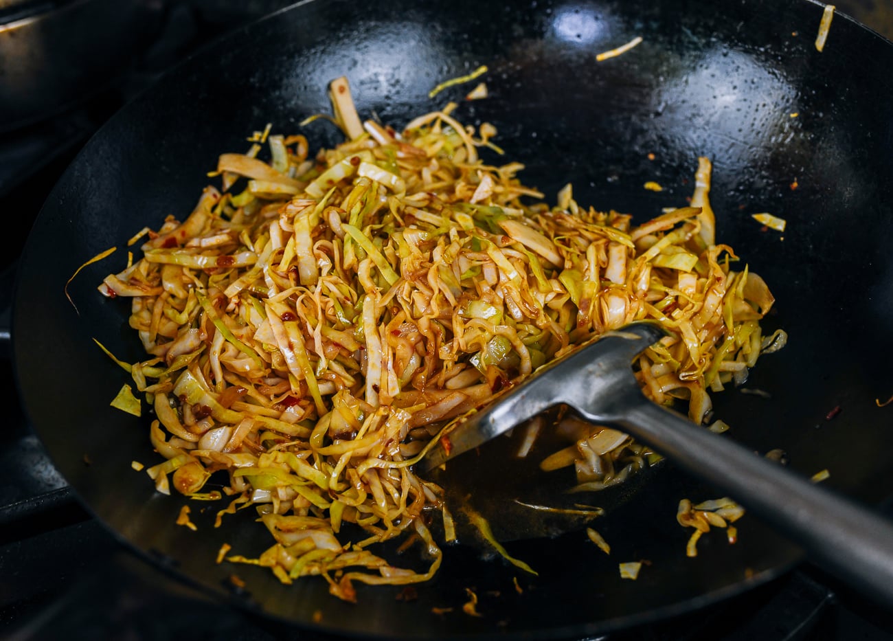 Chinese hot and sour cabbage recipe