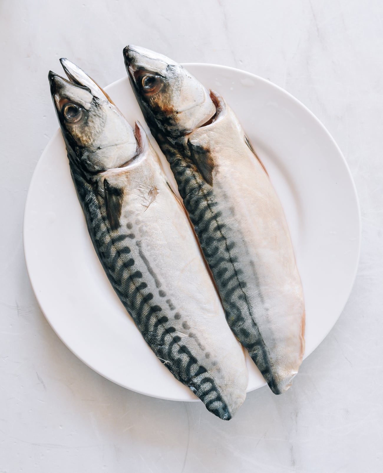 mackerel fillets with head on