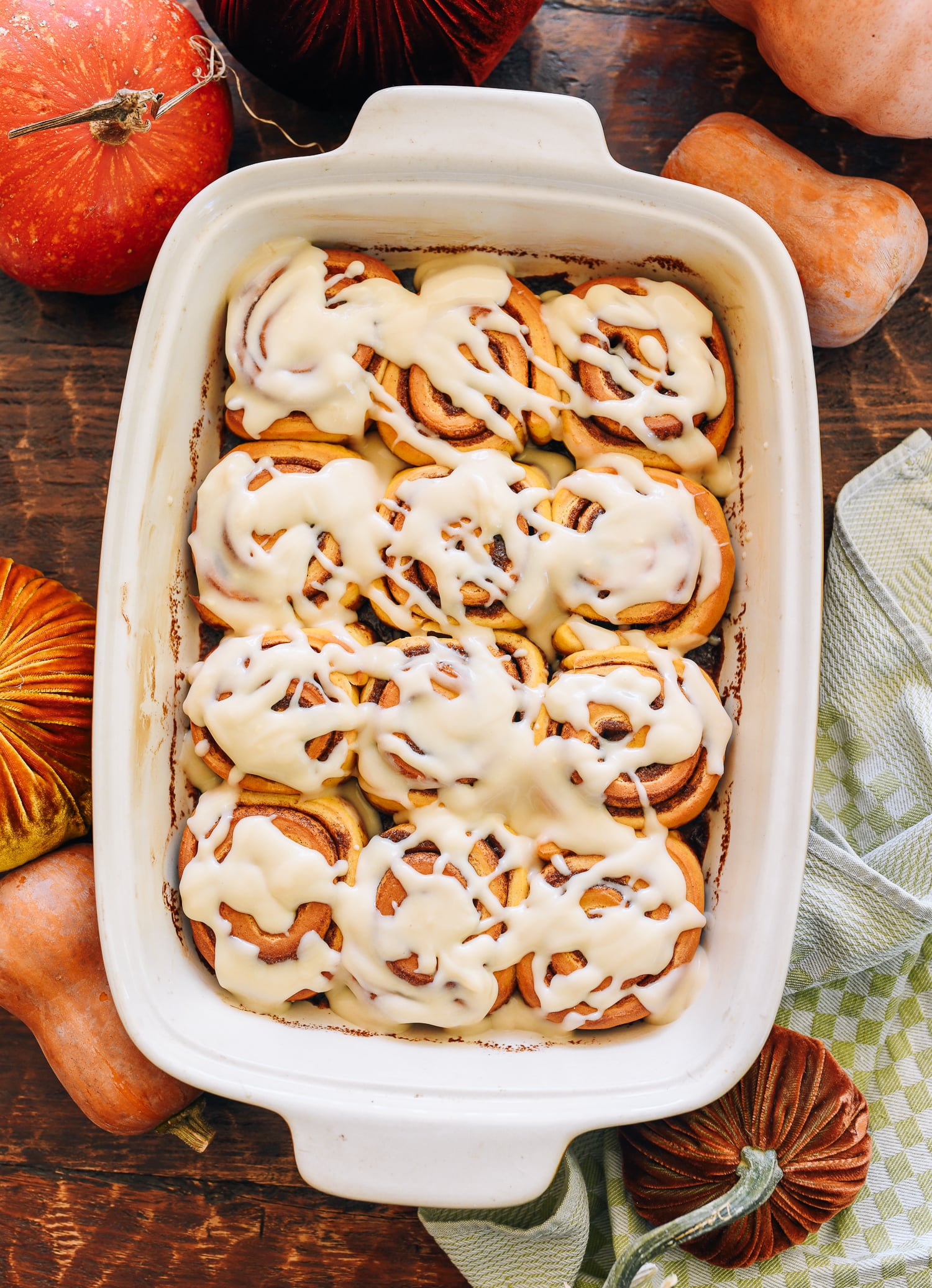 Pumpkin Cinnamon Rolls