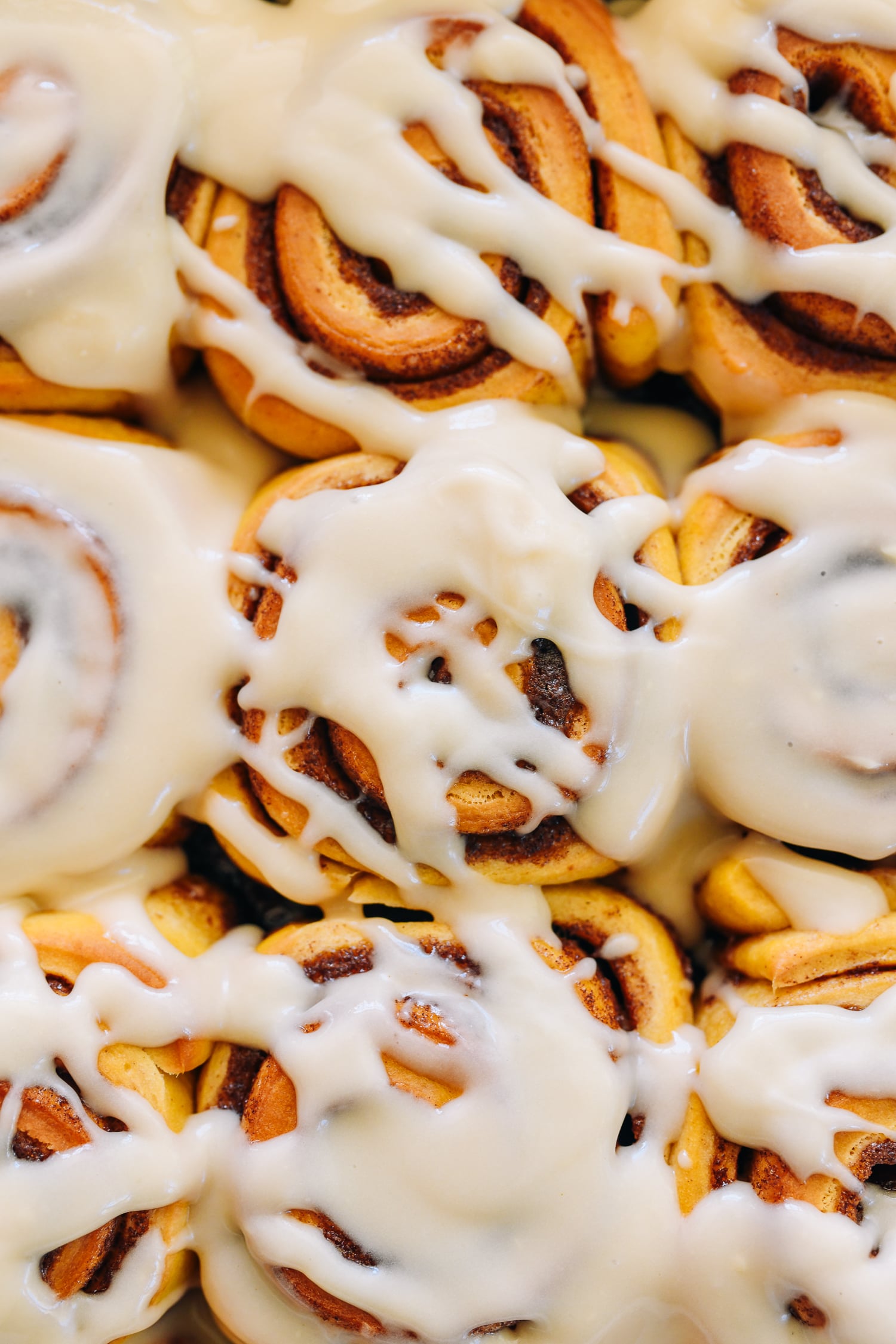 pumpkin cinnamon rolls recipe with cream cheese icing
