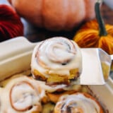 pumpkin cinnamon roll