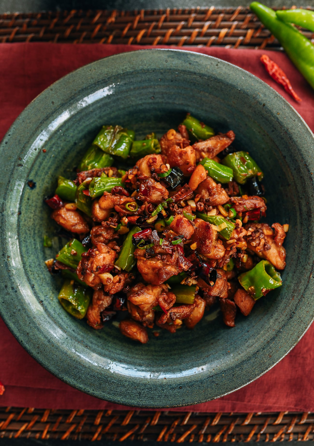 Three Pepper Chicken recipe