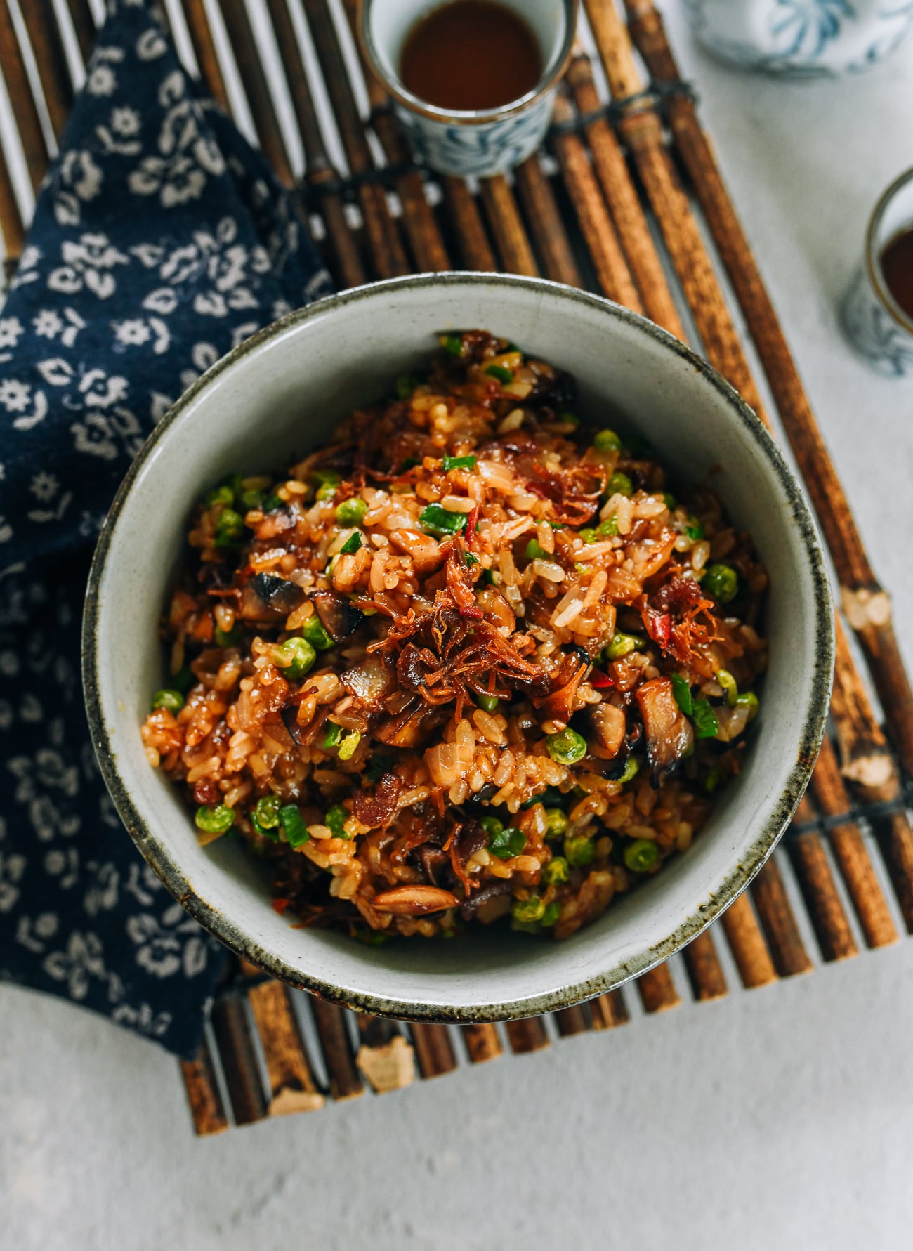 Sticky rice with XO Sauce