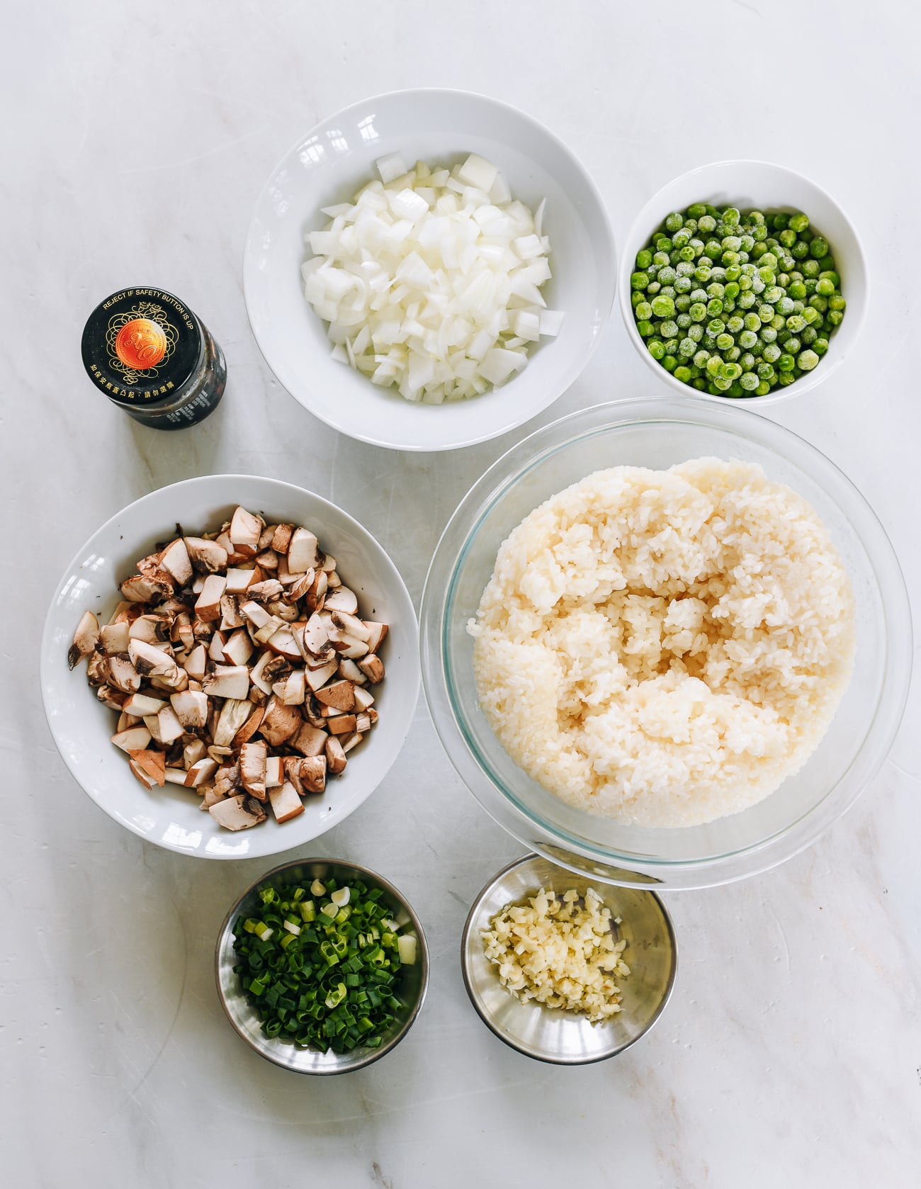 fried sticky rice recipe ingredients