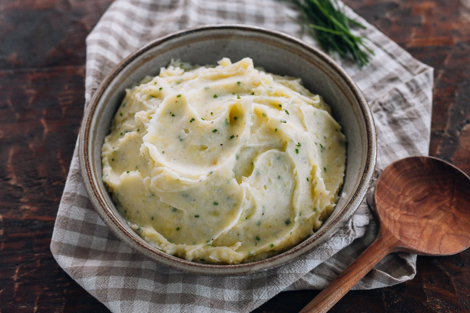 Chive mashed potatoes recipe