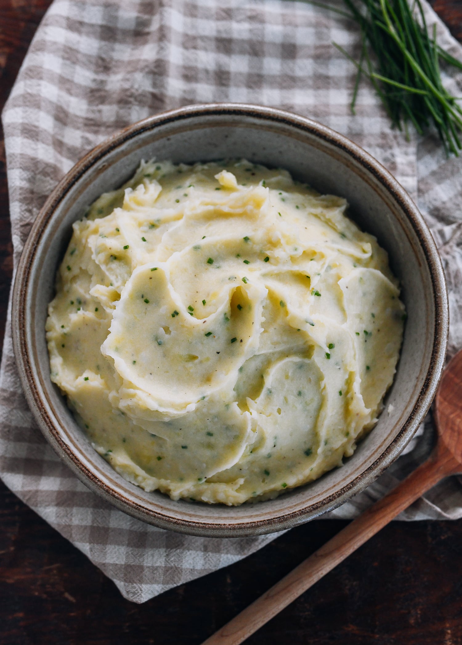 Chive mashed potatoes recipe