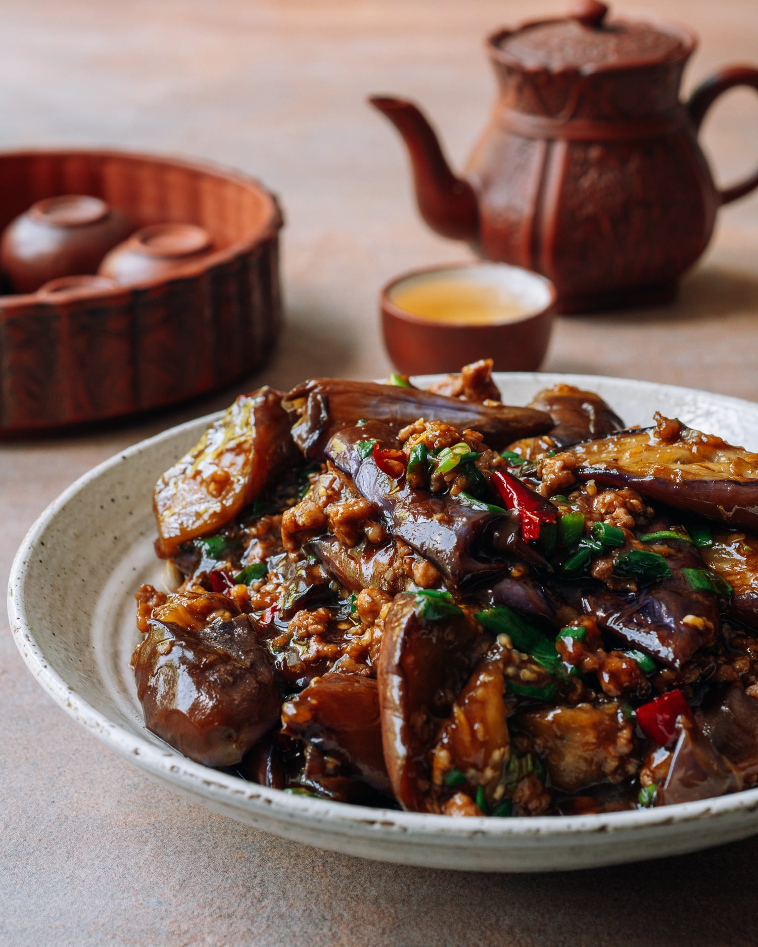 Chinese eggplant with garlic sauce recipe