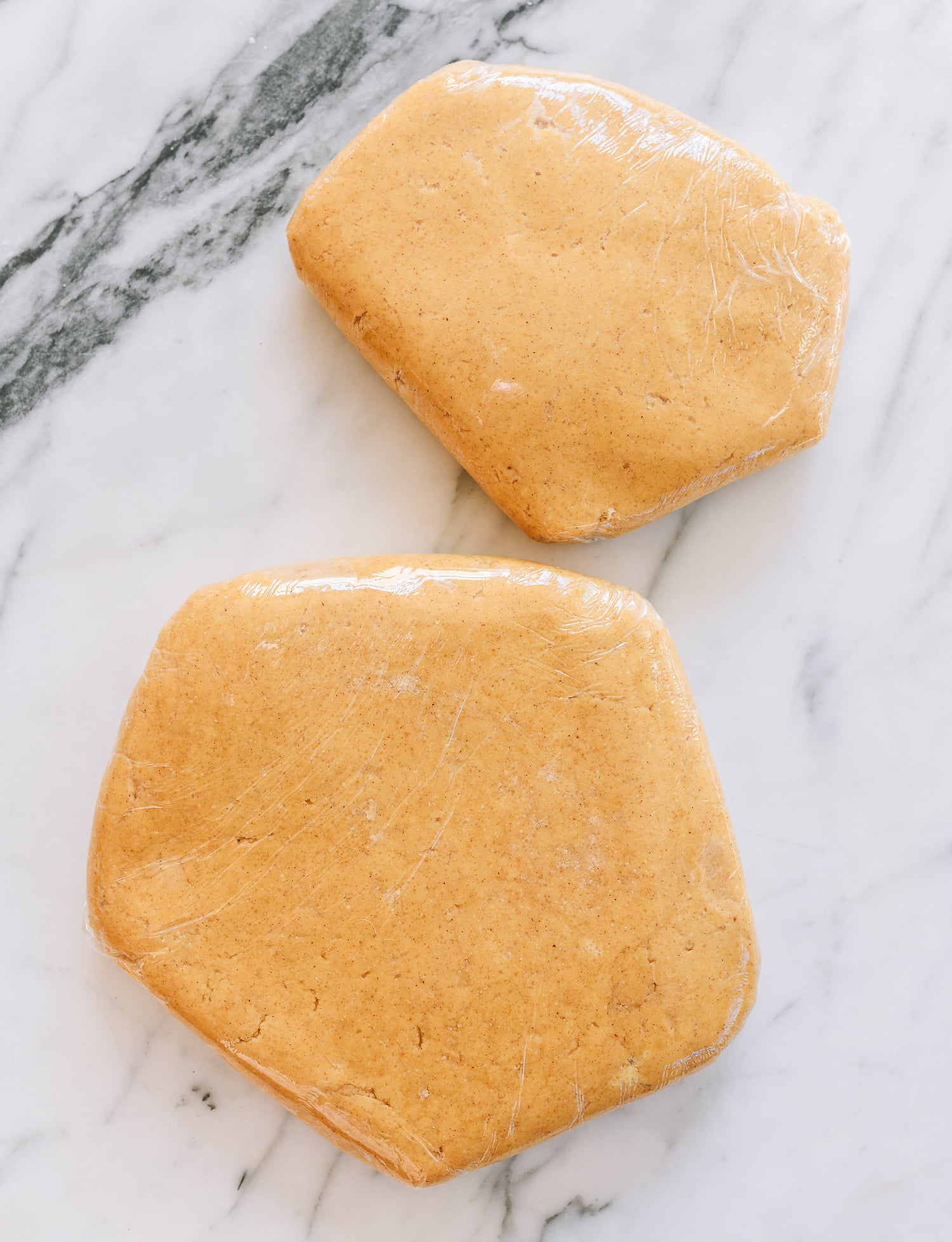 linzer cookie dough discs