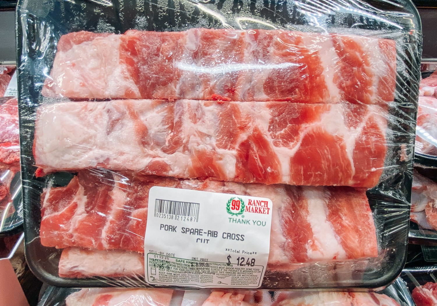 cross-cut spare ribs