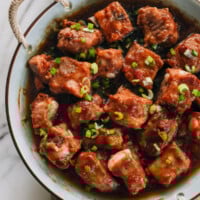Steamed Ribs with Red Fermented Tofu