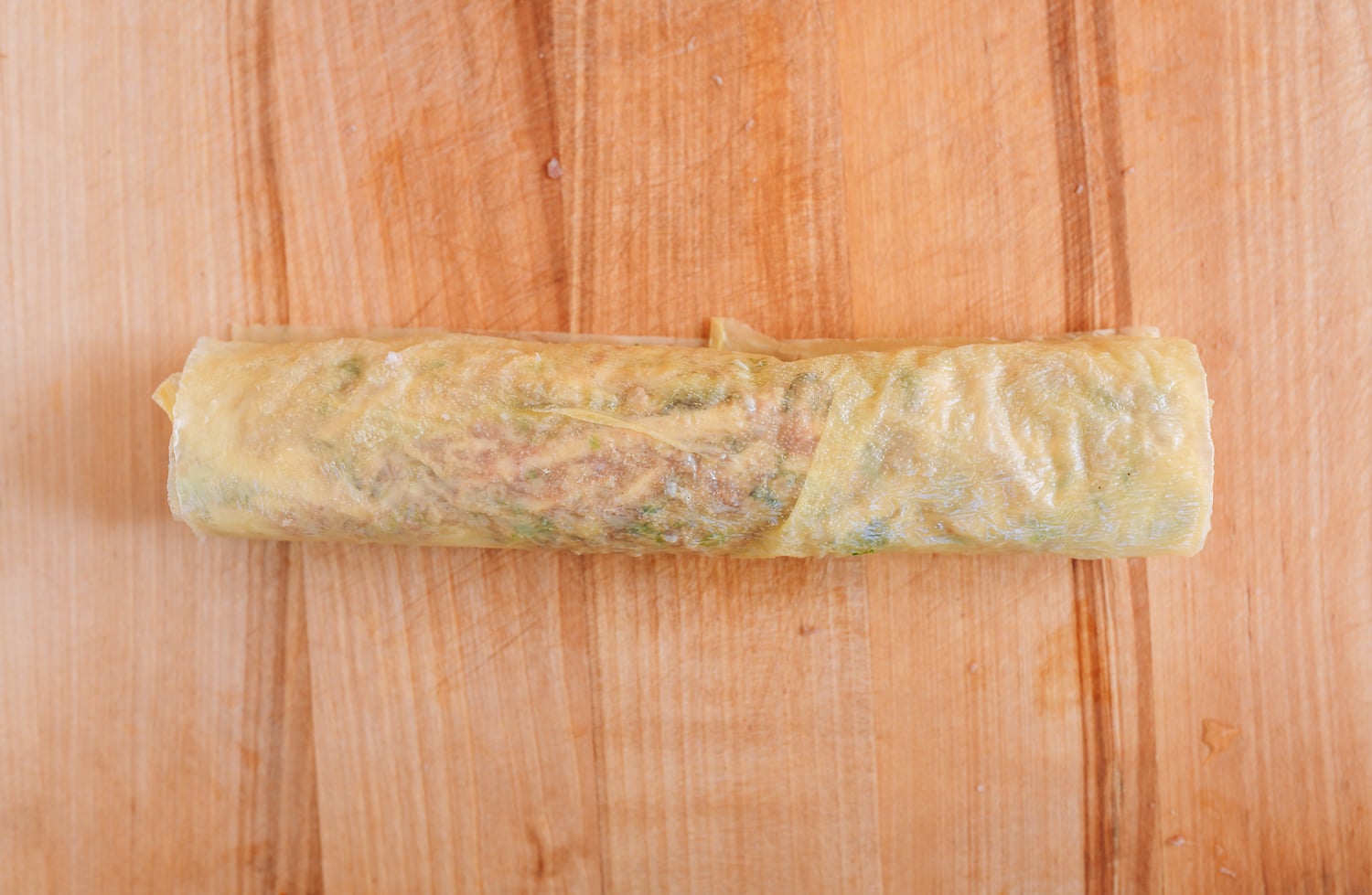 taro filling rolled in bean curd skin