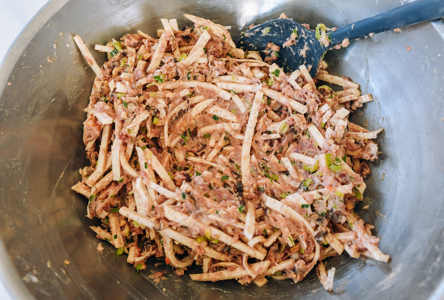 hakka taro roll filling