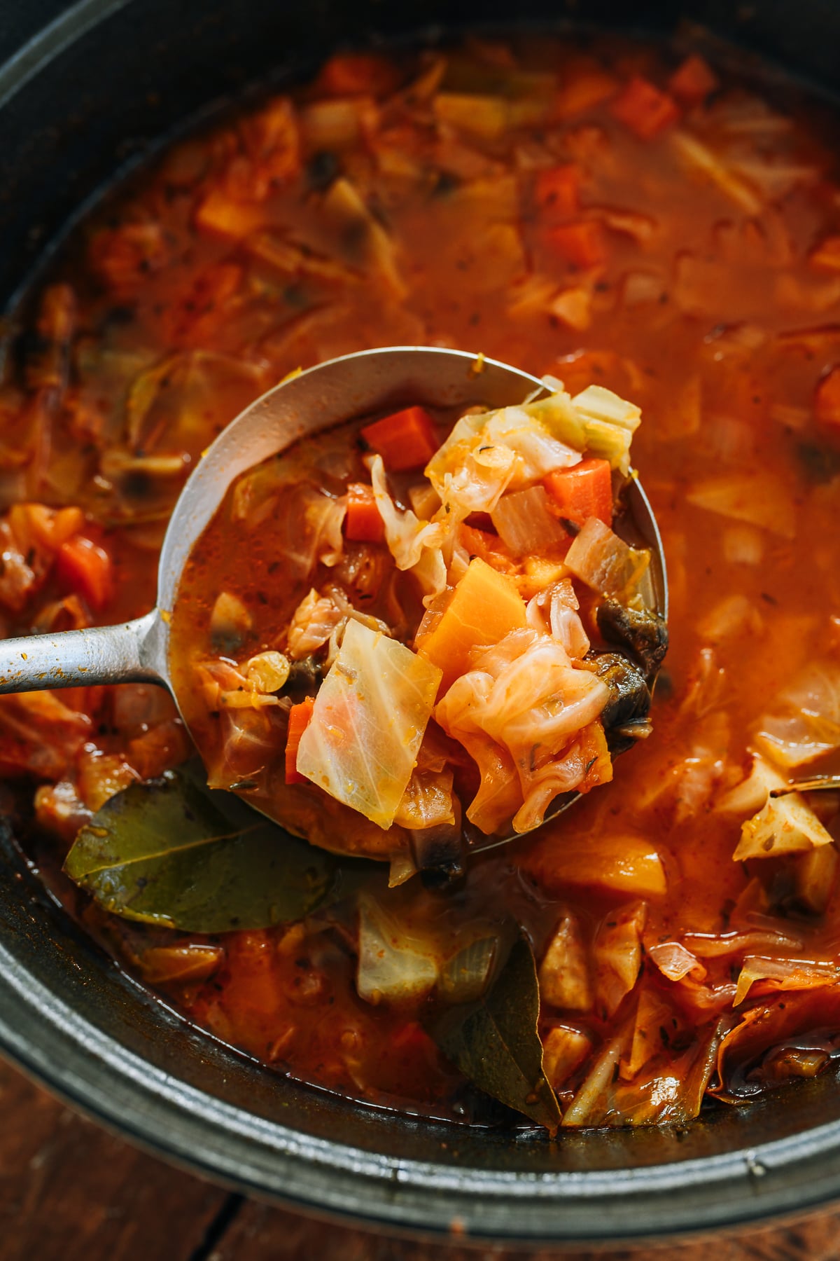Ladle of Winter Vegetable Soup