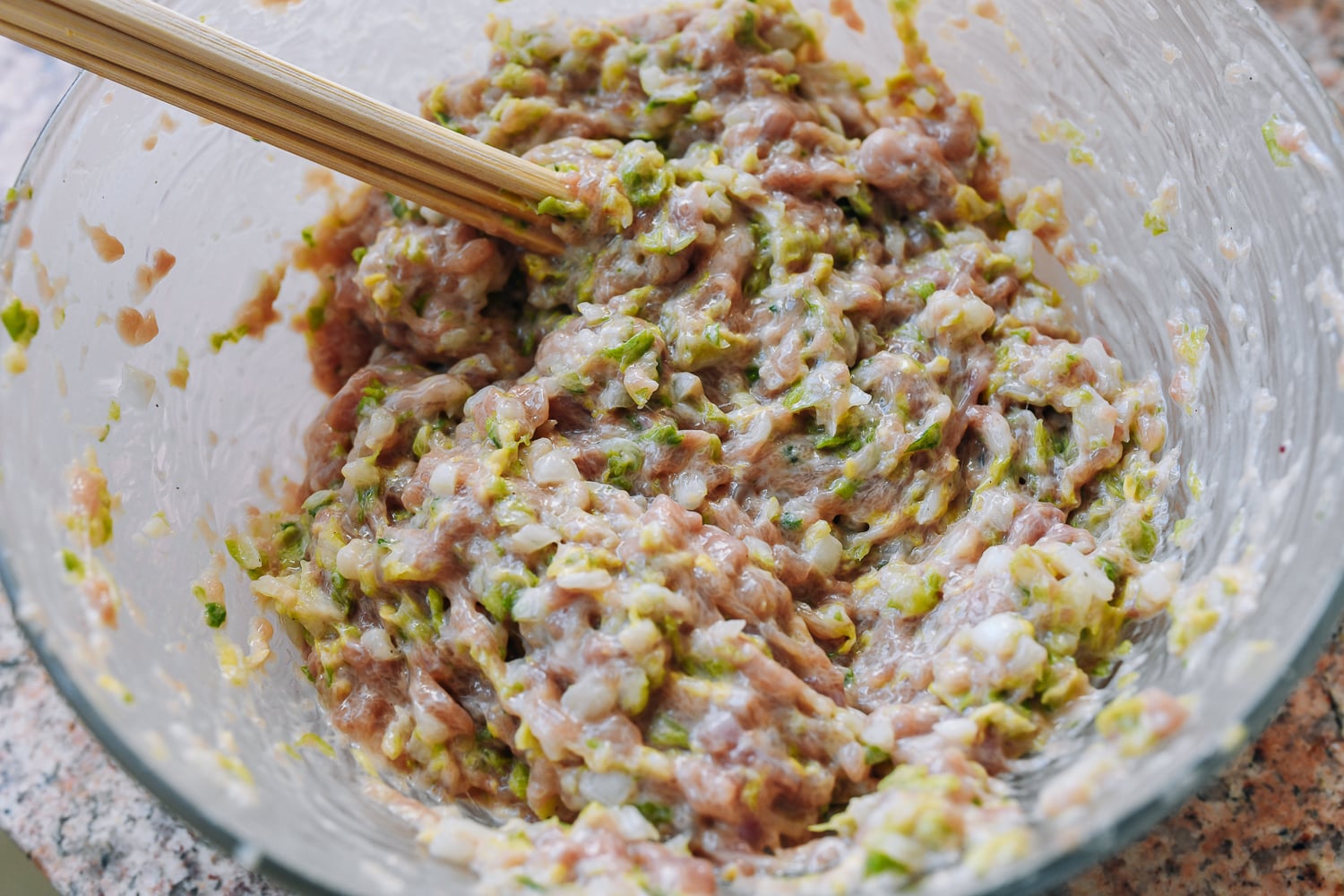 chinese chicken dumpling filling