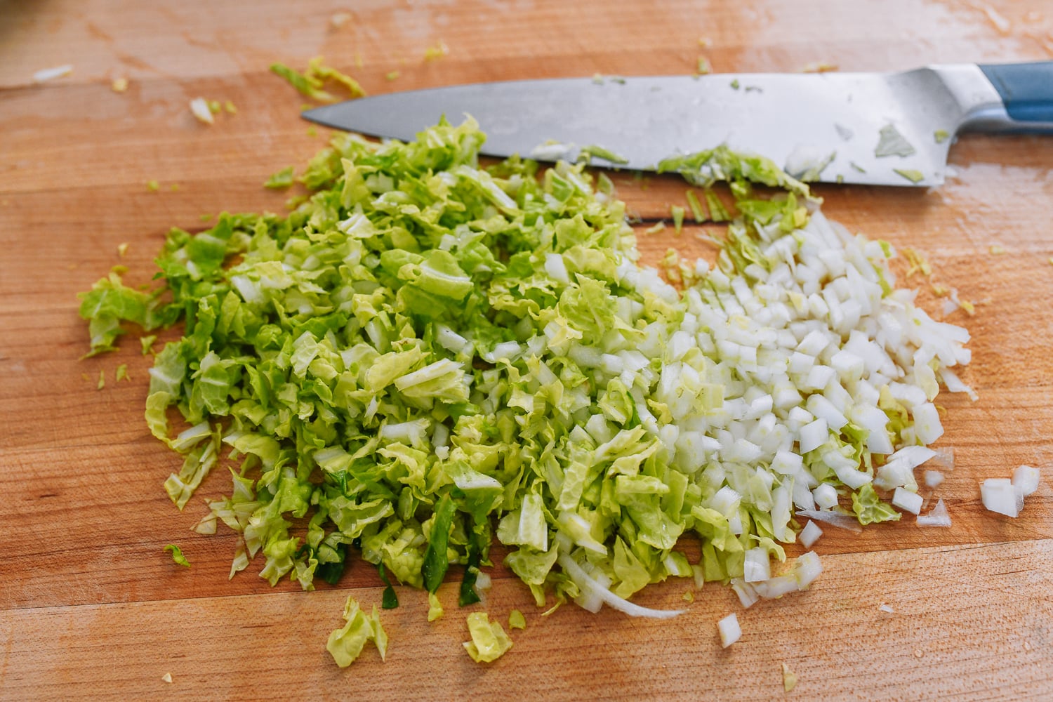 finely chopped napa cabbage