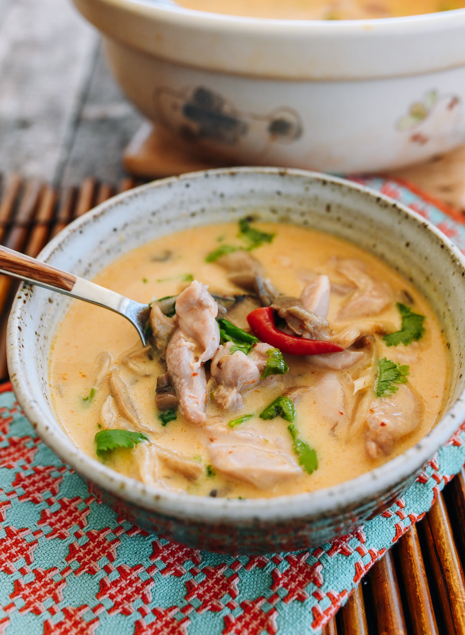 Tom Kha Gai (Thai Coconut Chicken Soup)