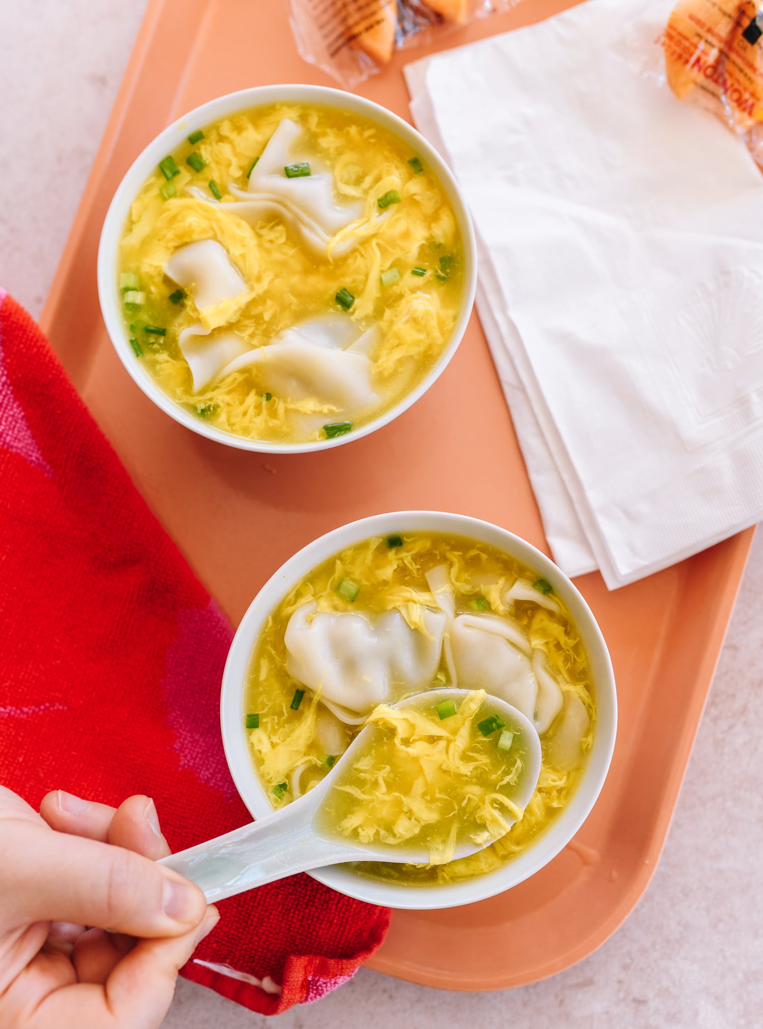 wonton egg drop soup
