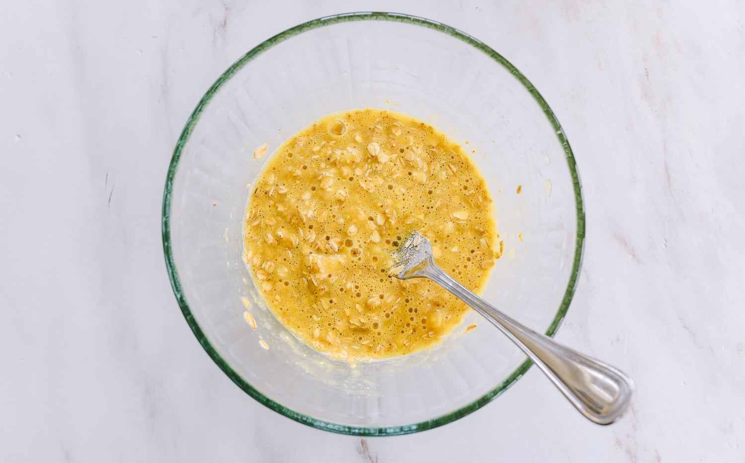 banana oat pancake batter