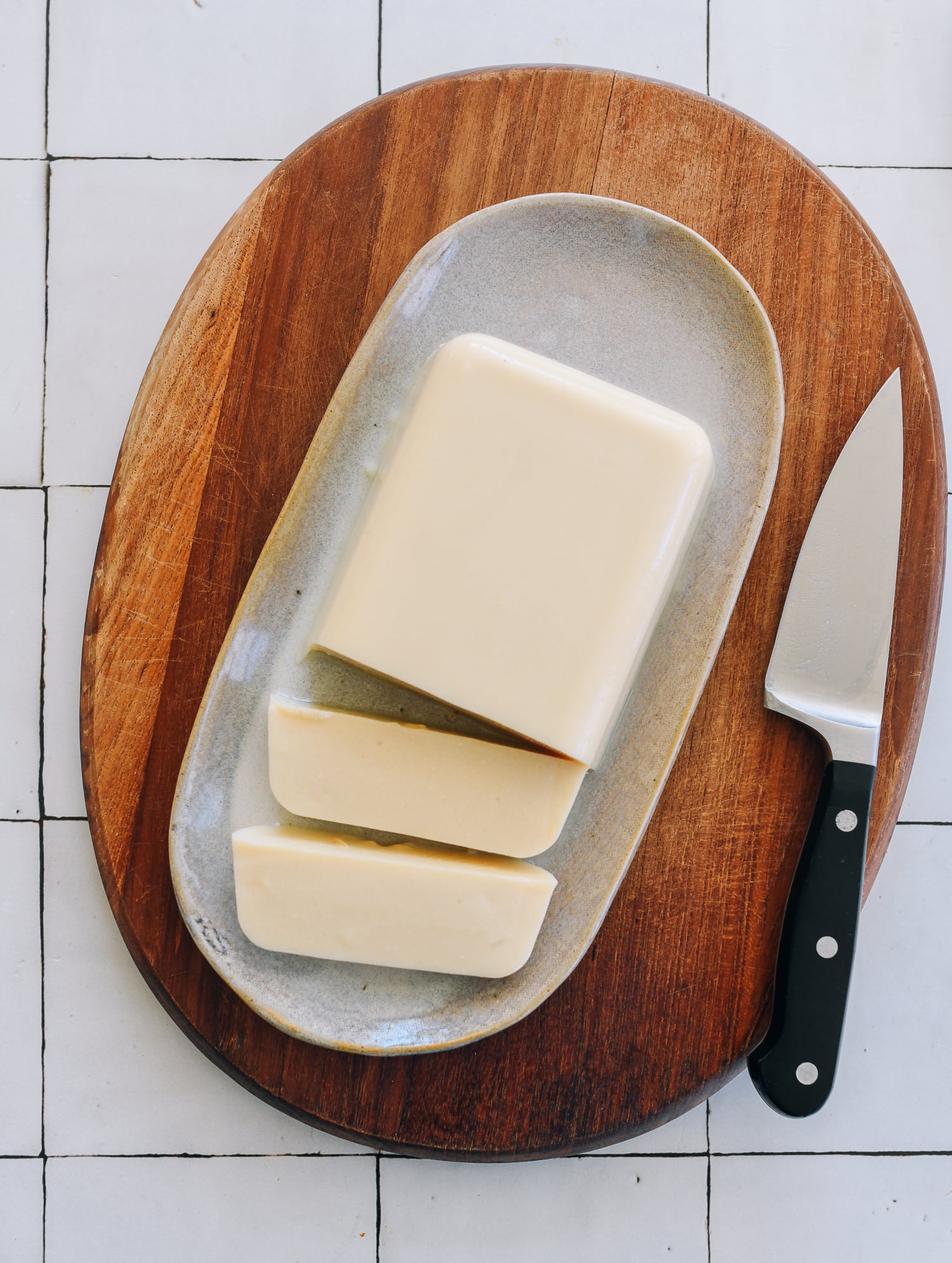 Homemade Chickpea Tofu