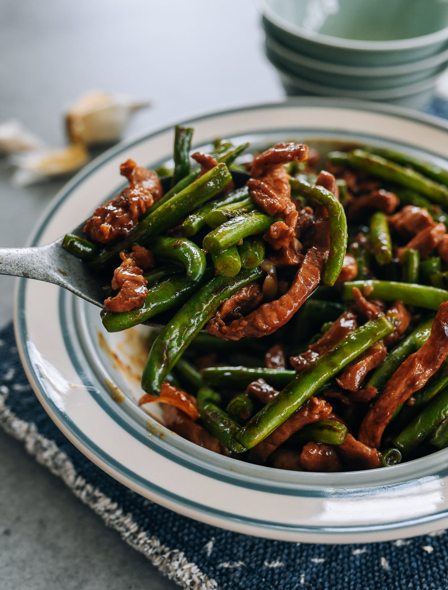 Pork With Green Beans