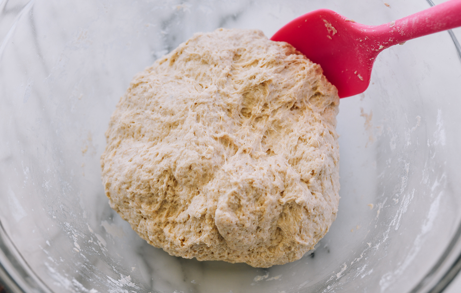 sourdough english muffin dough