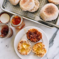 Sourdough English Muffins recipe