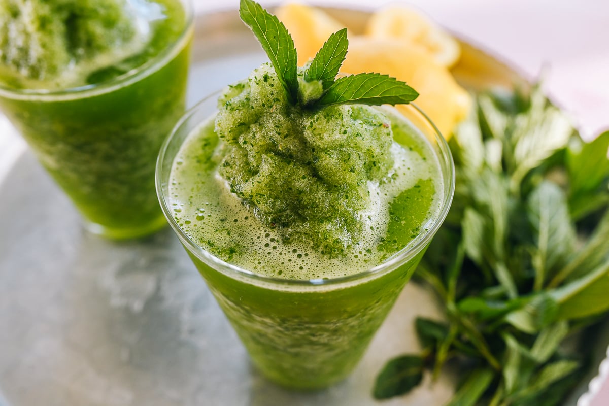 Frozen Mint Lemonade recipe