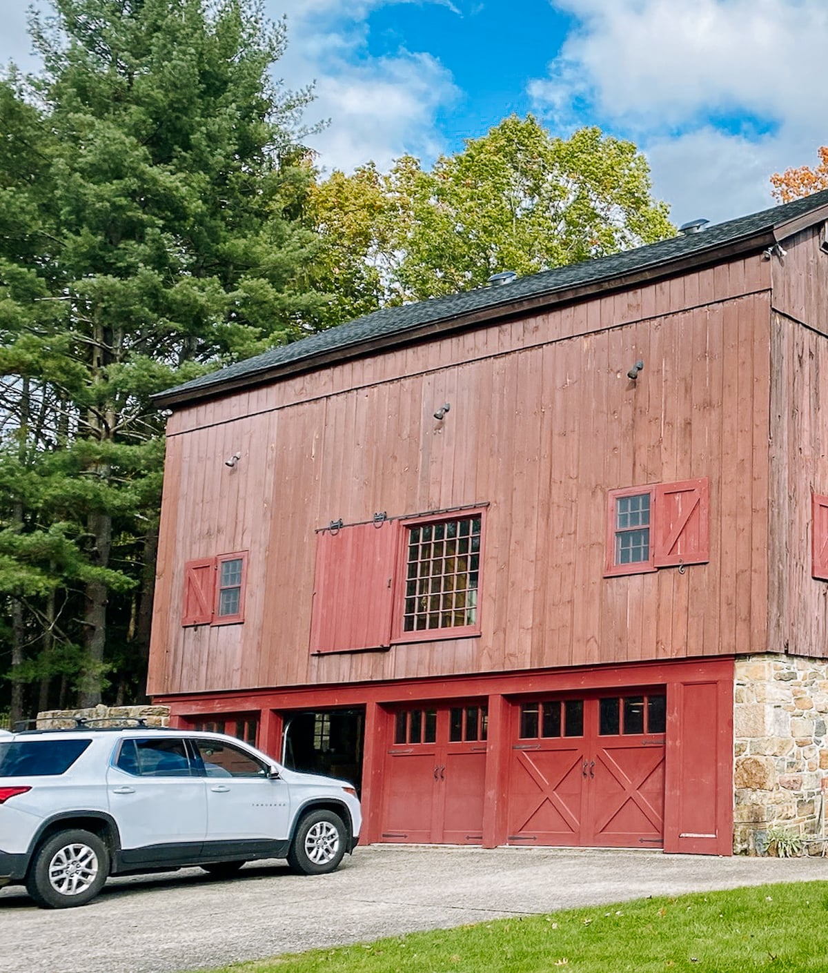 barn exterior before