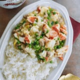 lobster with lobster sauce