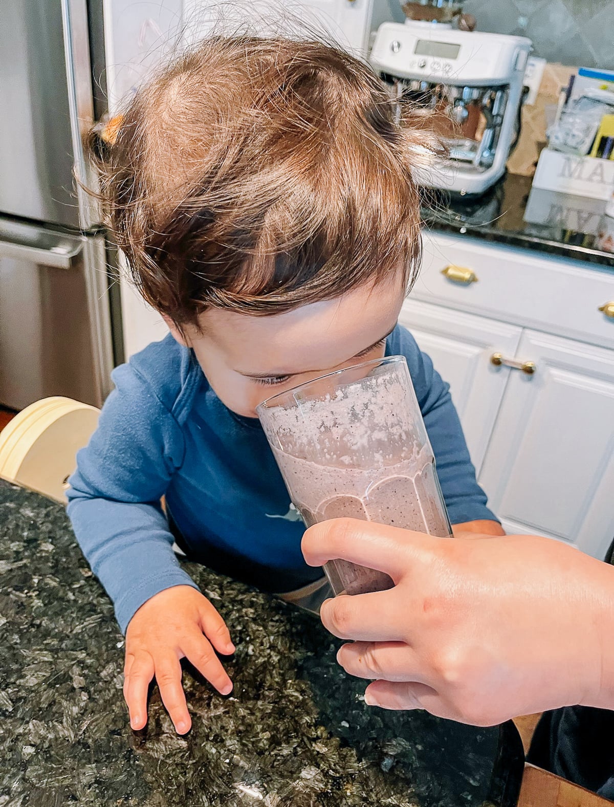Banana berry smoothie