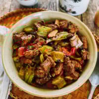 Cantonese Braised Ribs with Bitter Melon recipe