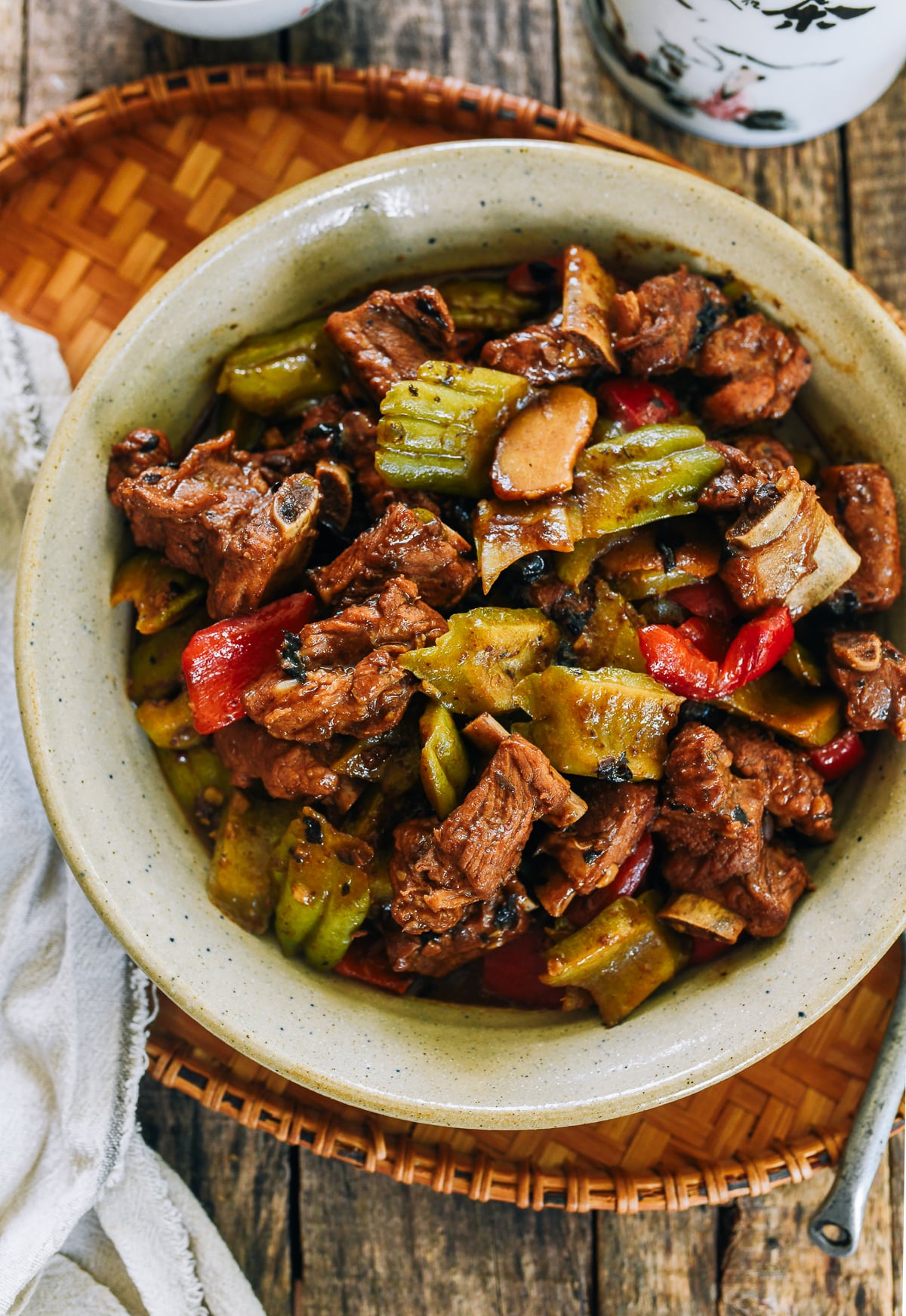 Braised Ribs with Bitter Melon