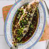 Steamed Fish with Black Bean Sauce
