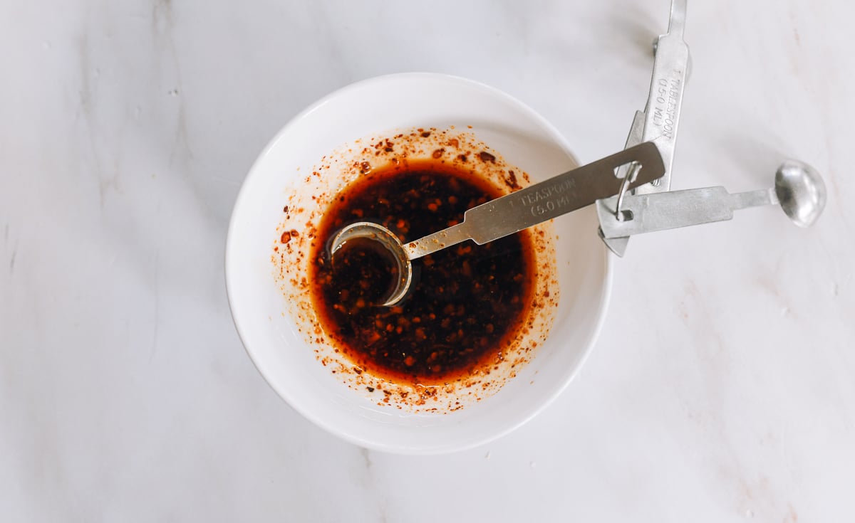 dressing for liangban doufu