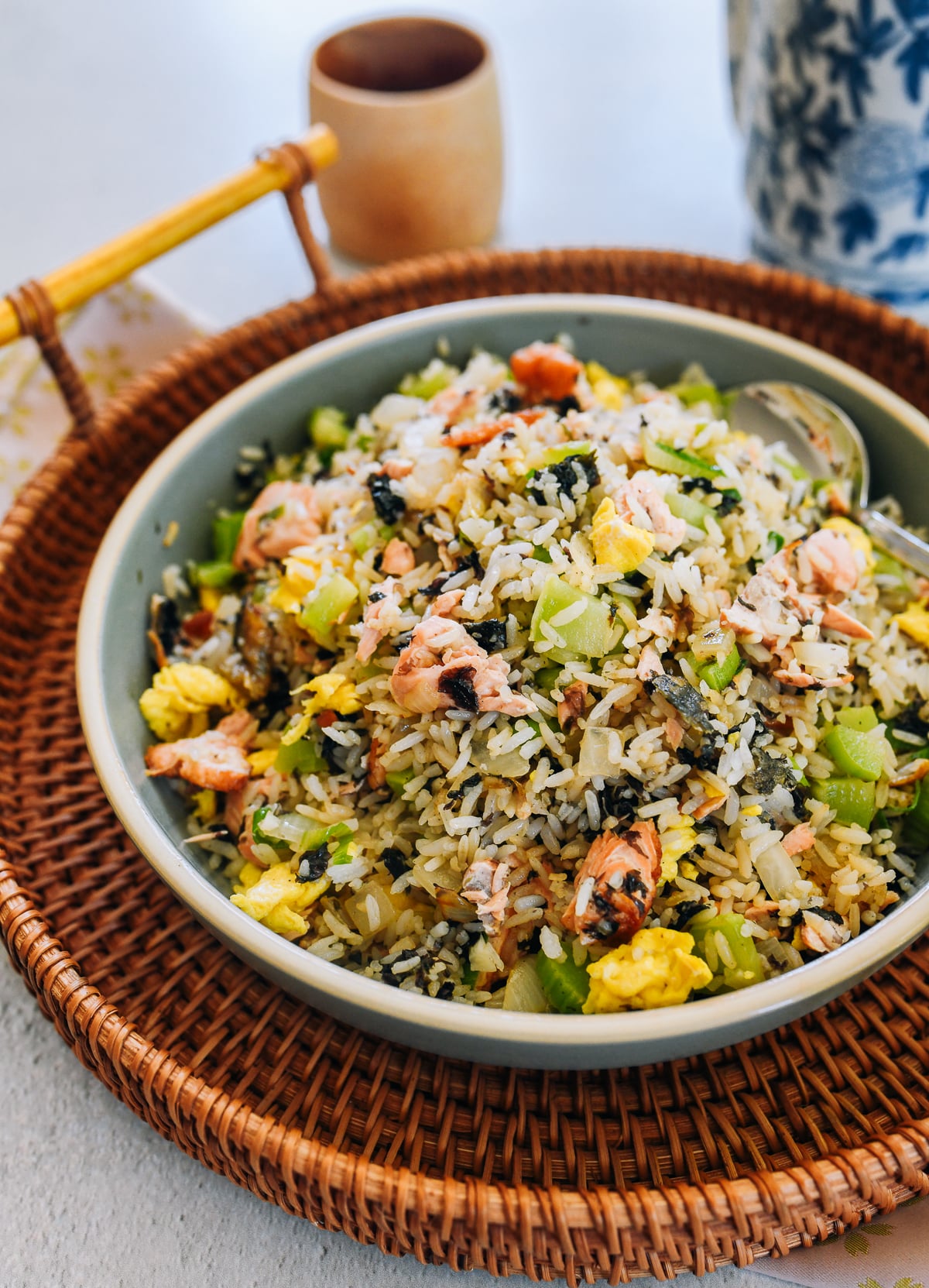 Salmon Fried Rice 
