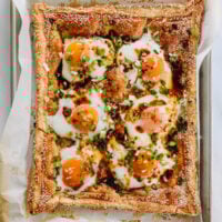 Chinese eggs in puff pastry