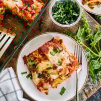 Zucchini Bread Lasagna