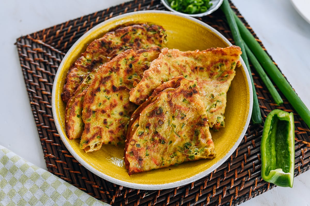 Vegetable pancakes