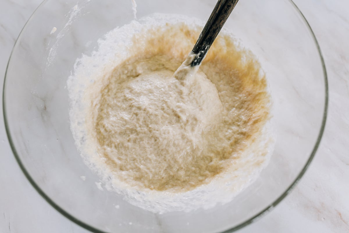 flour and water batter