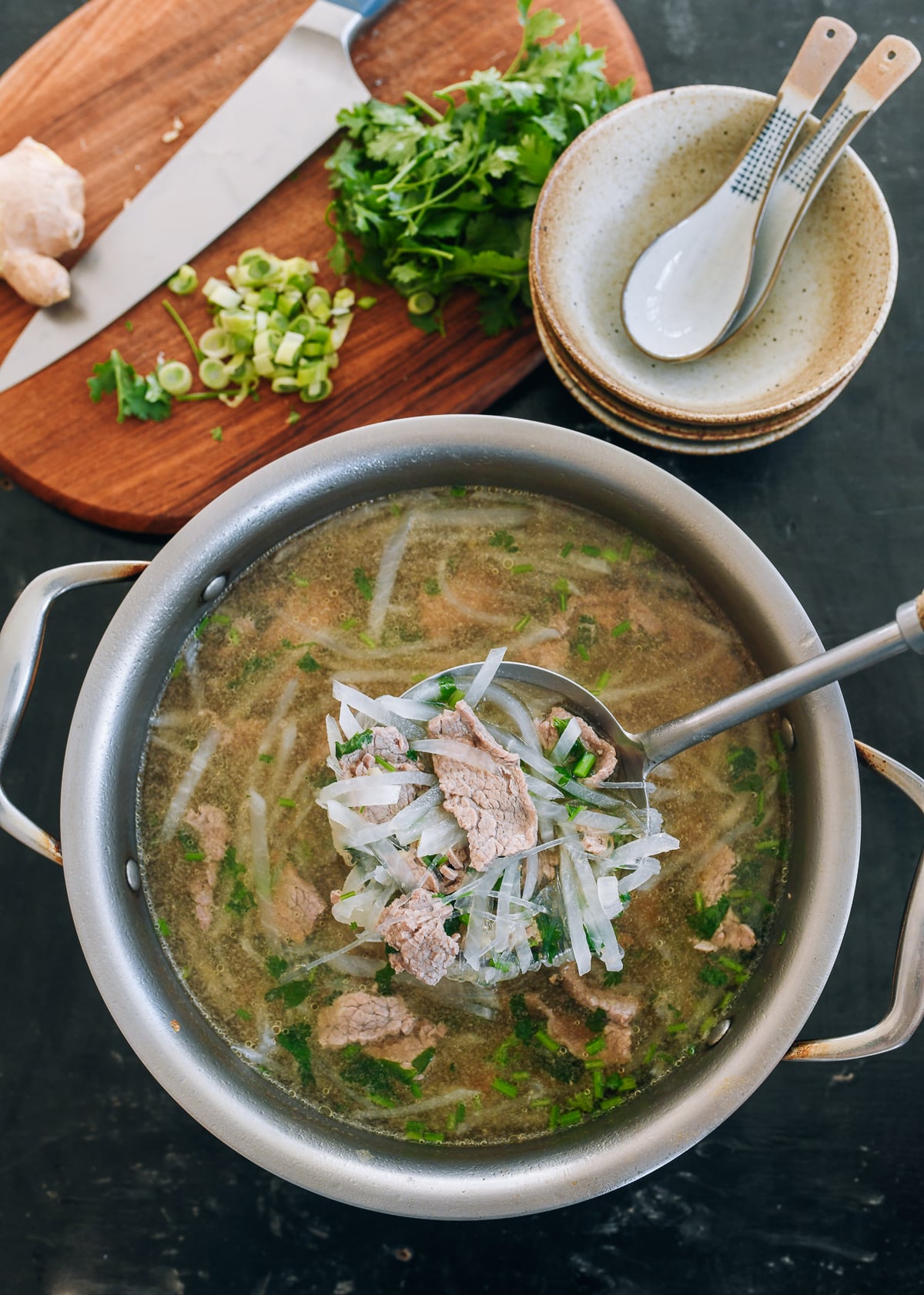 Chinese Beef Daikon Soup recipe