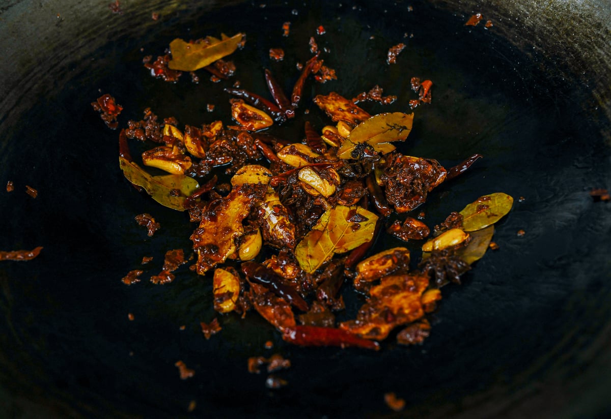 spicy bean sauce with aromatics