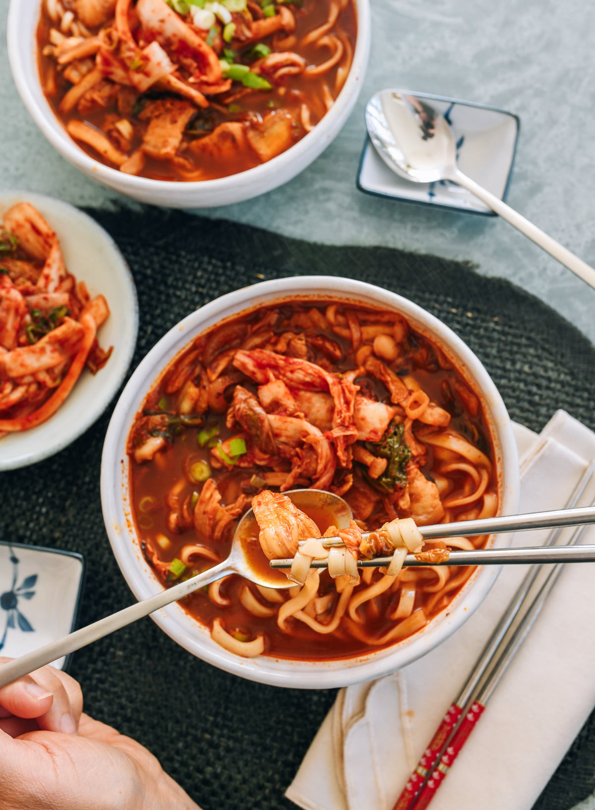 Kimchi Noodle Soup