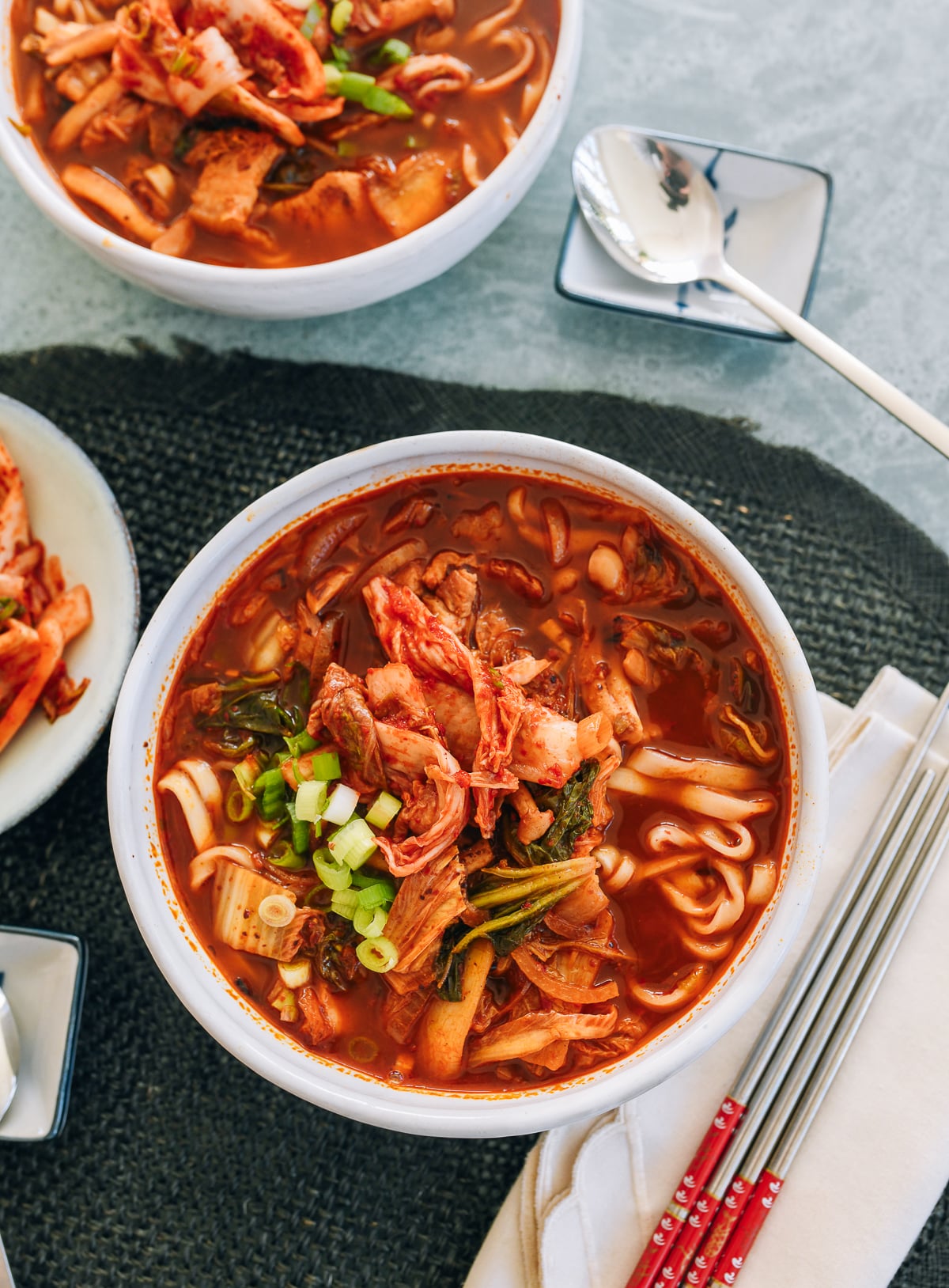 Kimchi Noodle Soup recipe