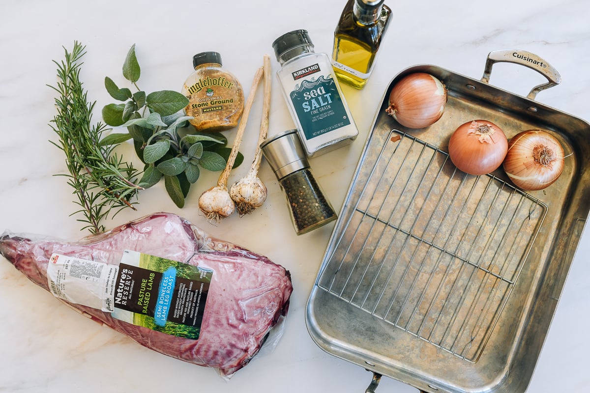 leg of lamb ingredients