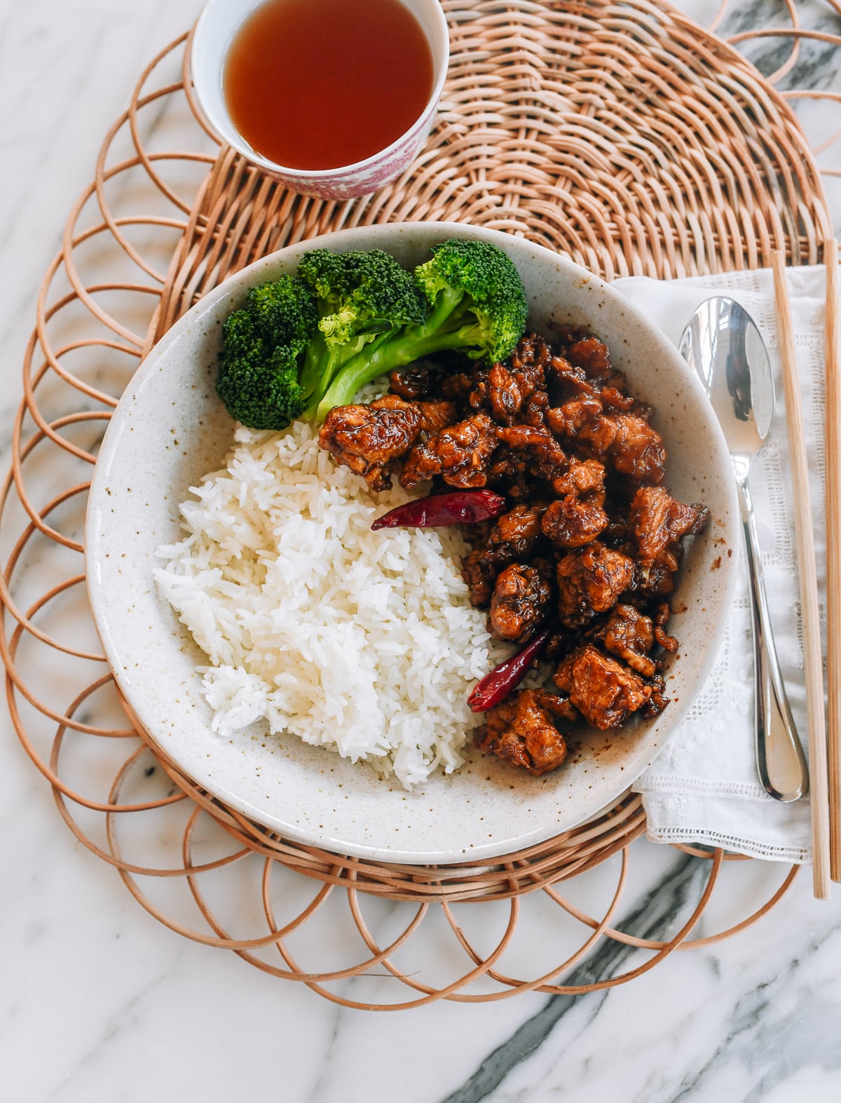 General Tso's Ground Chicken