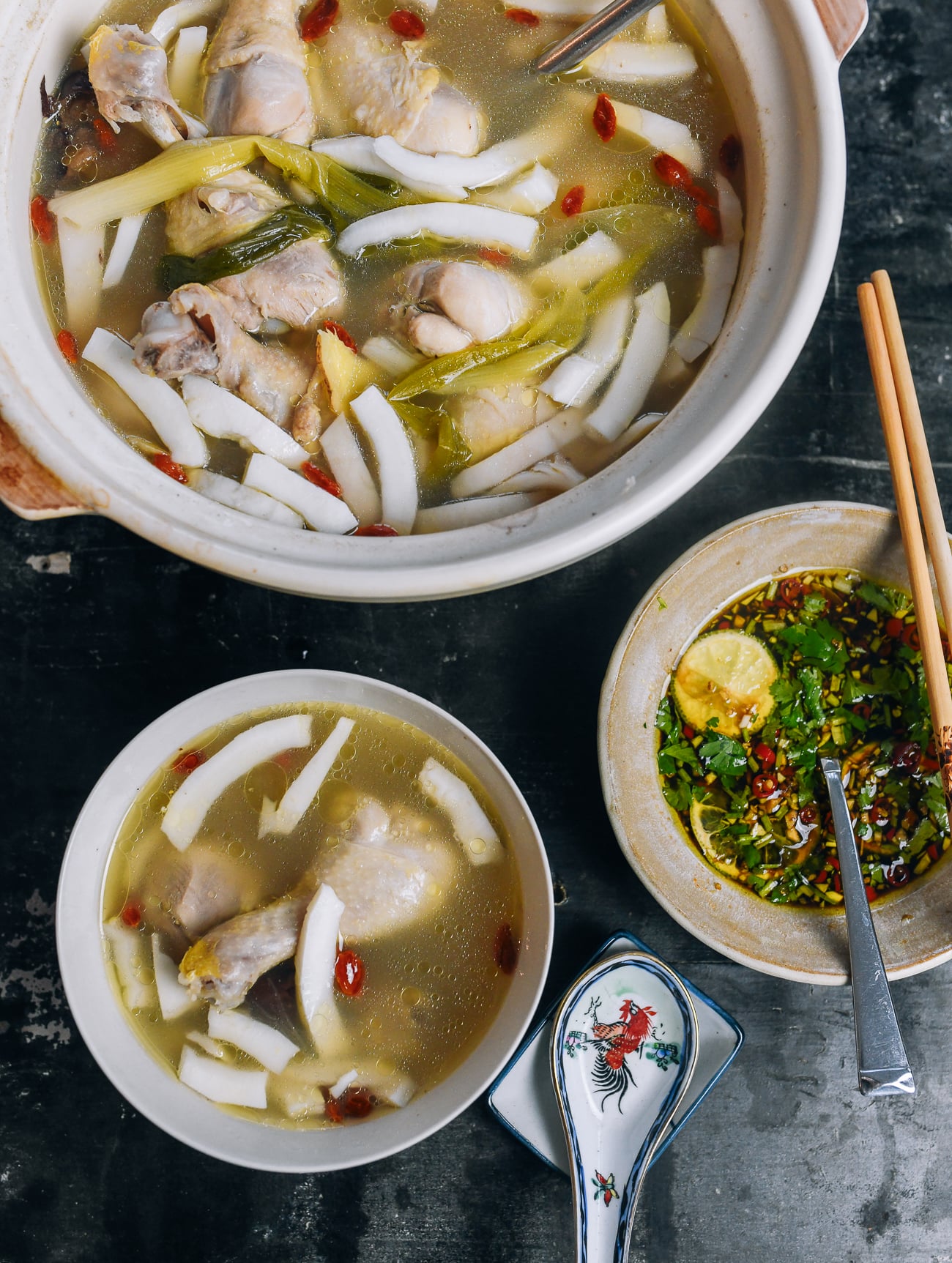 Hainan Chicken Coconut Soup (海南椰子鸡汤)