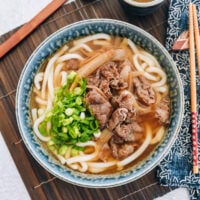 Beef Udon (Niku Udon) recipe