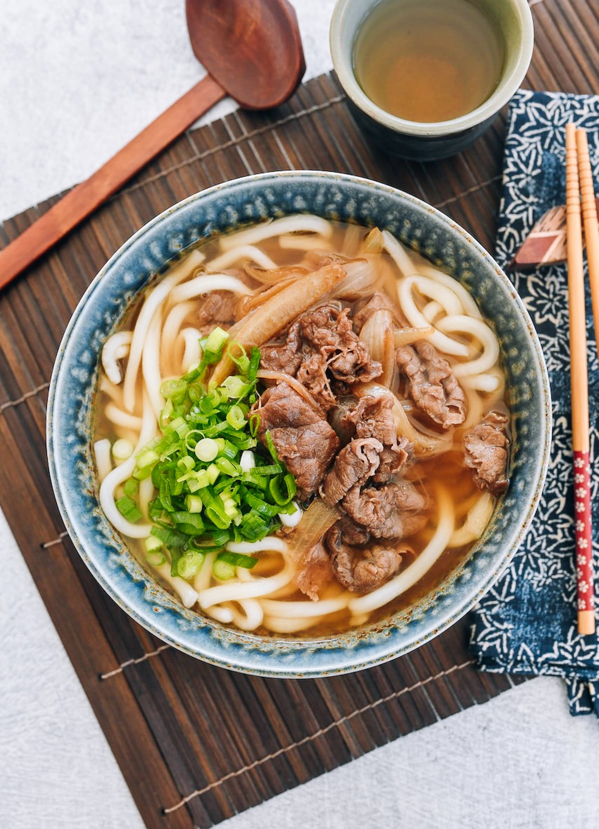 Beef Udon Noodle Soup (Niku Udon)