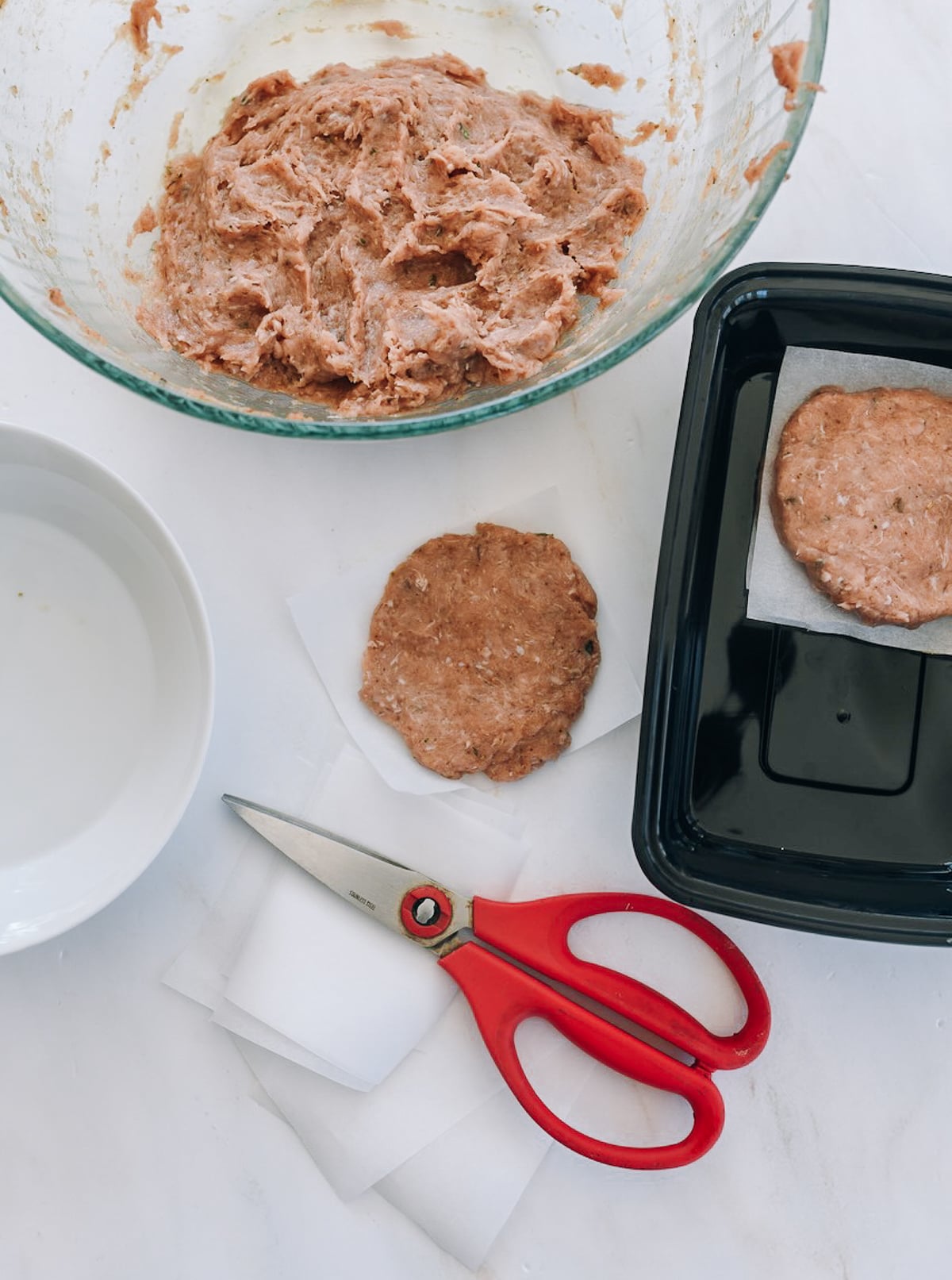 making turkey sausage patties